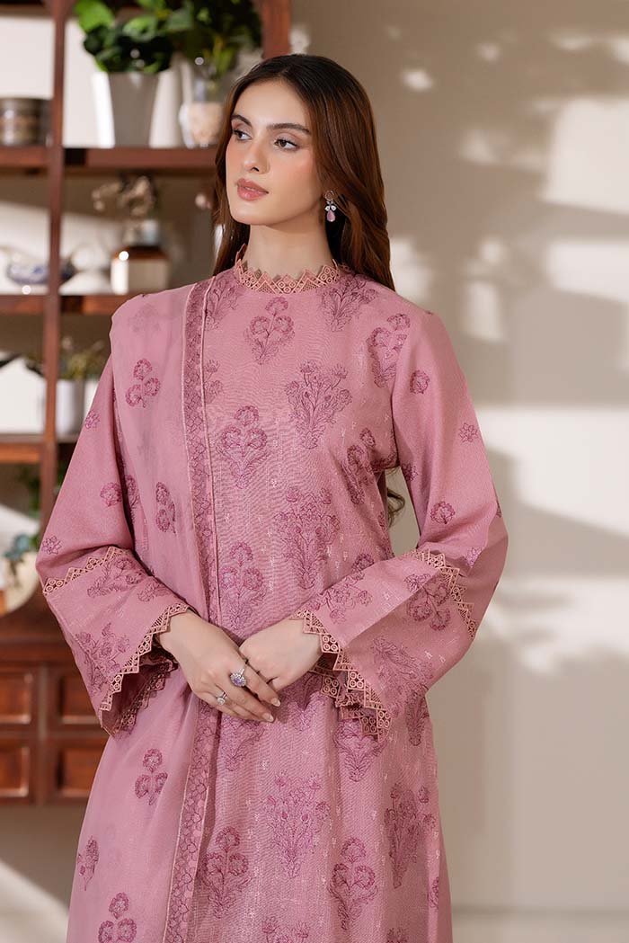 Embroidered 3PC Suit – Premium Festive Collection AJS-111 HB