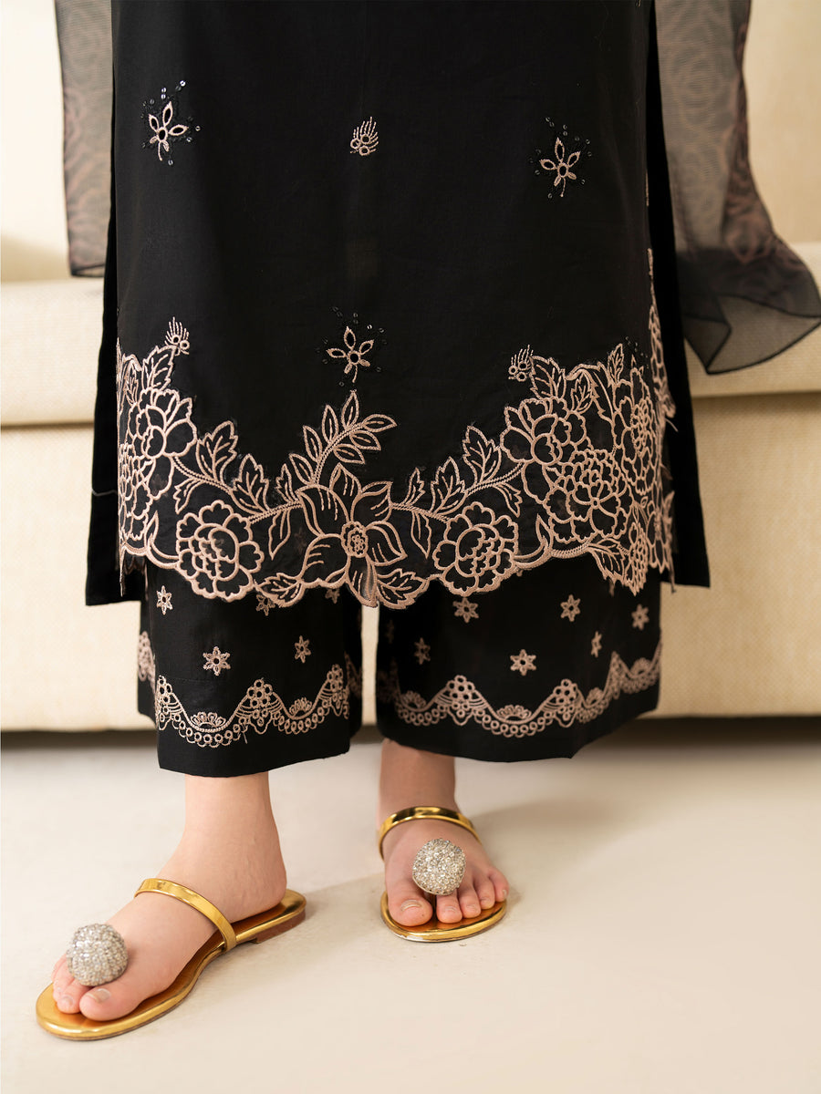 DHANAK EMB 3PC SUIT BH -0010030