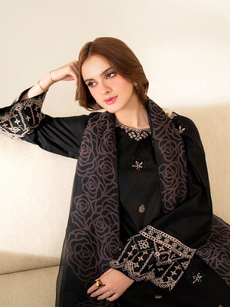 DHANAK EMB 3PC SUIT BH -0010030