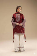 DHANAK EMB 3PC SUIT BH -001001